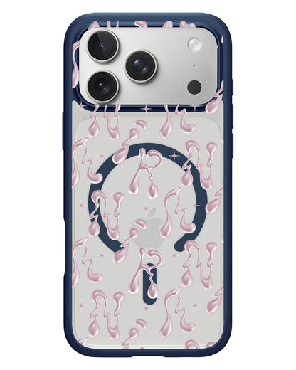 iPhone Rearguard Hybrid - Pink Chrome Monogram 2.0