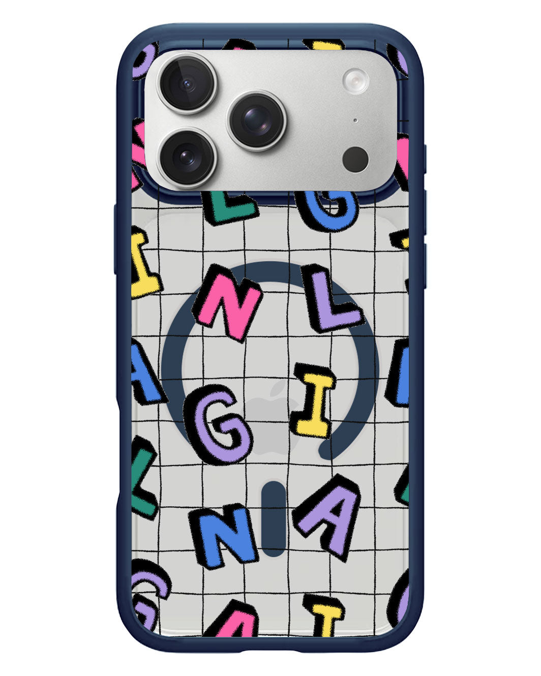 iPhone Rearguard Hybrid - CUSTOM MONOGRAM 3.0 Playful 2.0