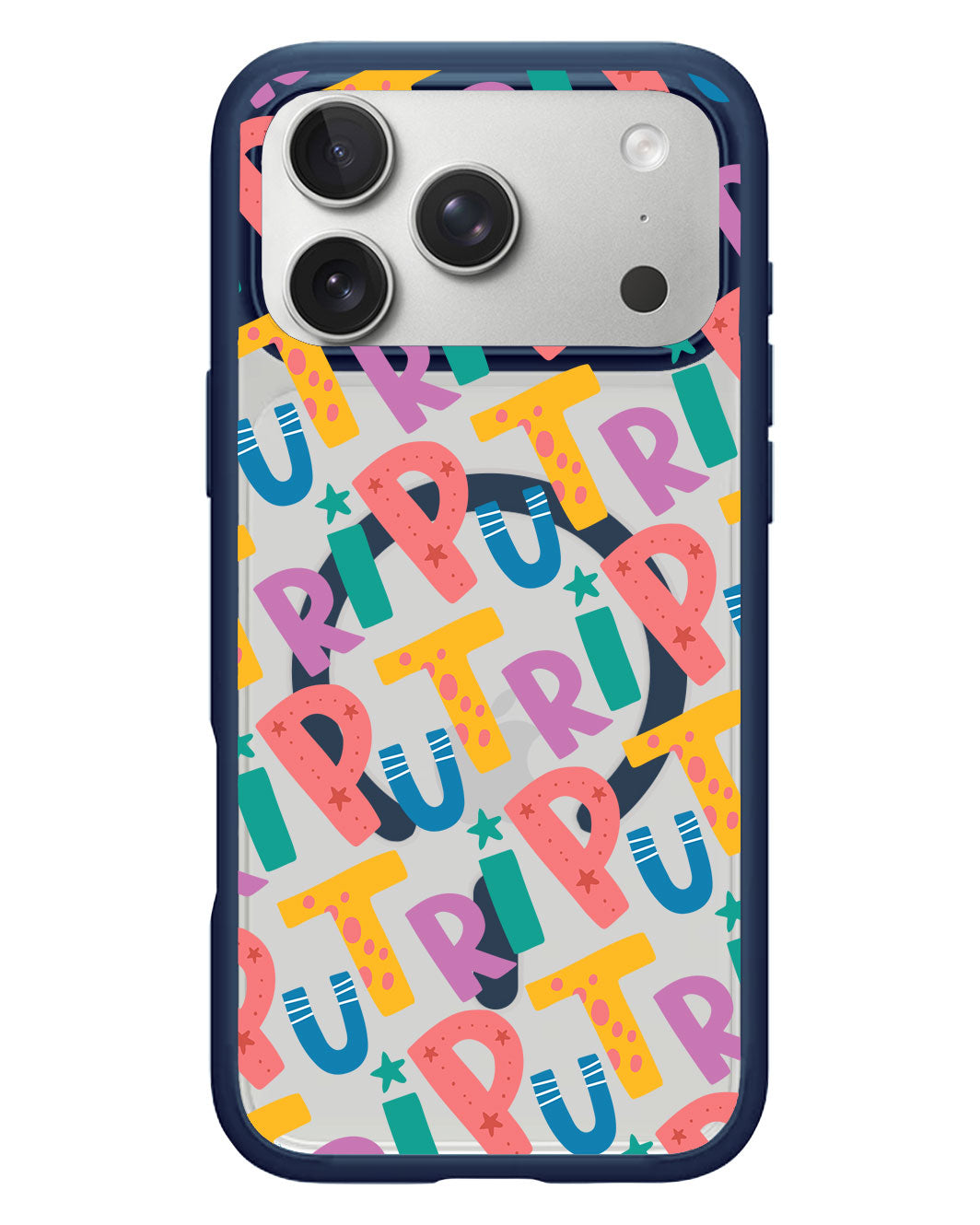 iPhone Rearguard Hybrid - Playful Monogram 4.0