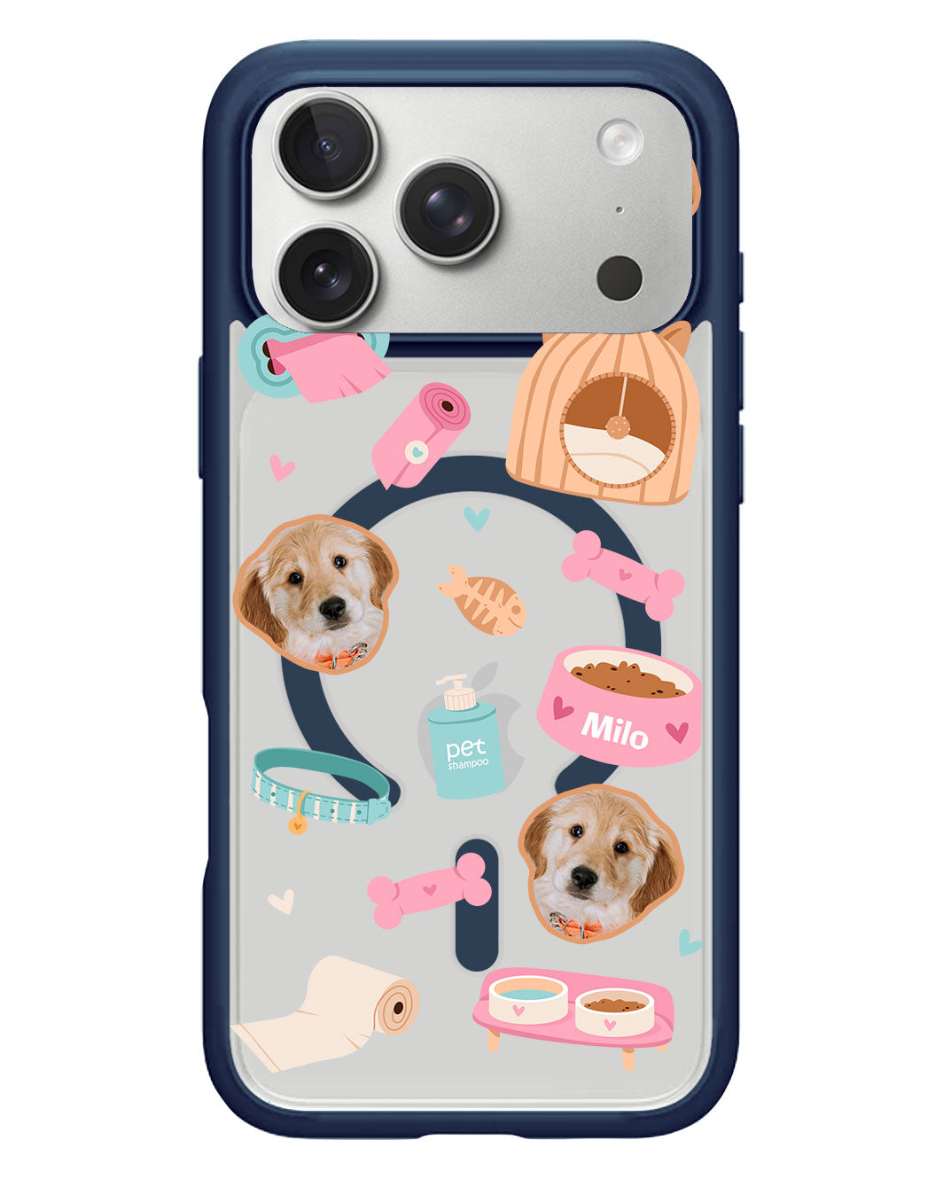 iPhone Rearguard Hybrid - Pet Grid Puppy Life