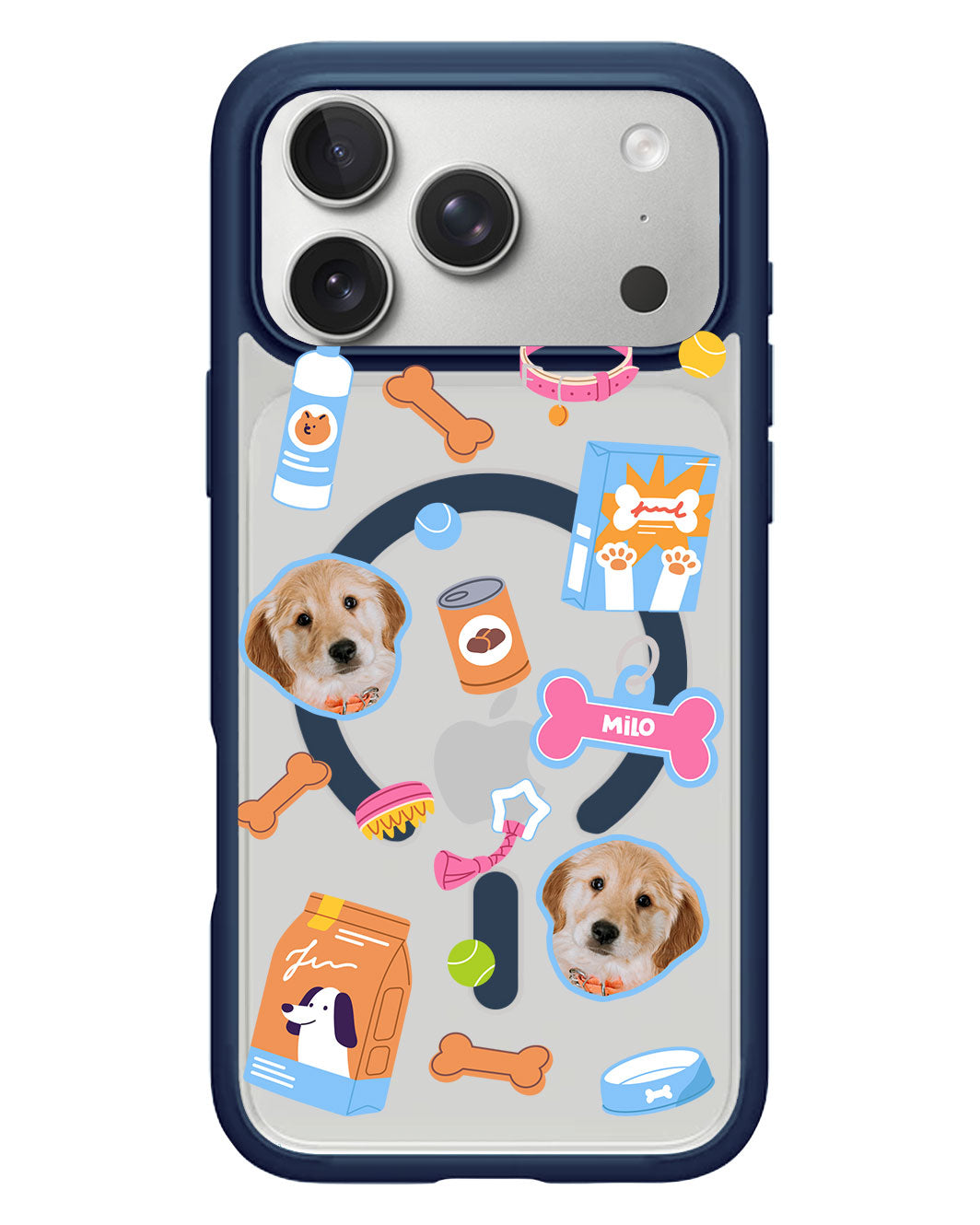 iPhone Rearguard Hybrid - Pet Grid Puppy Sweet Treats