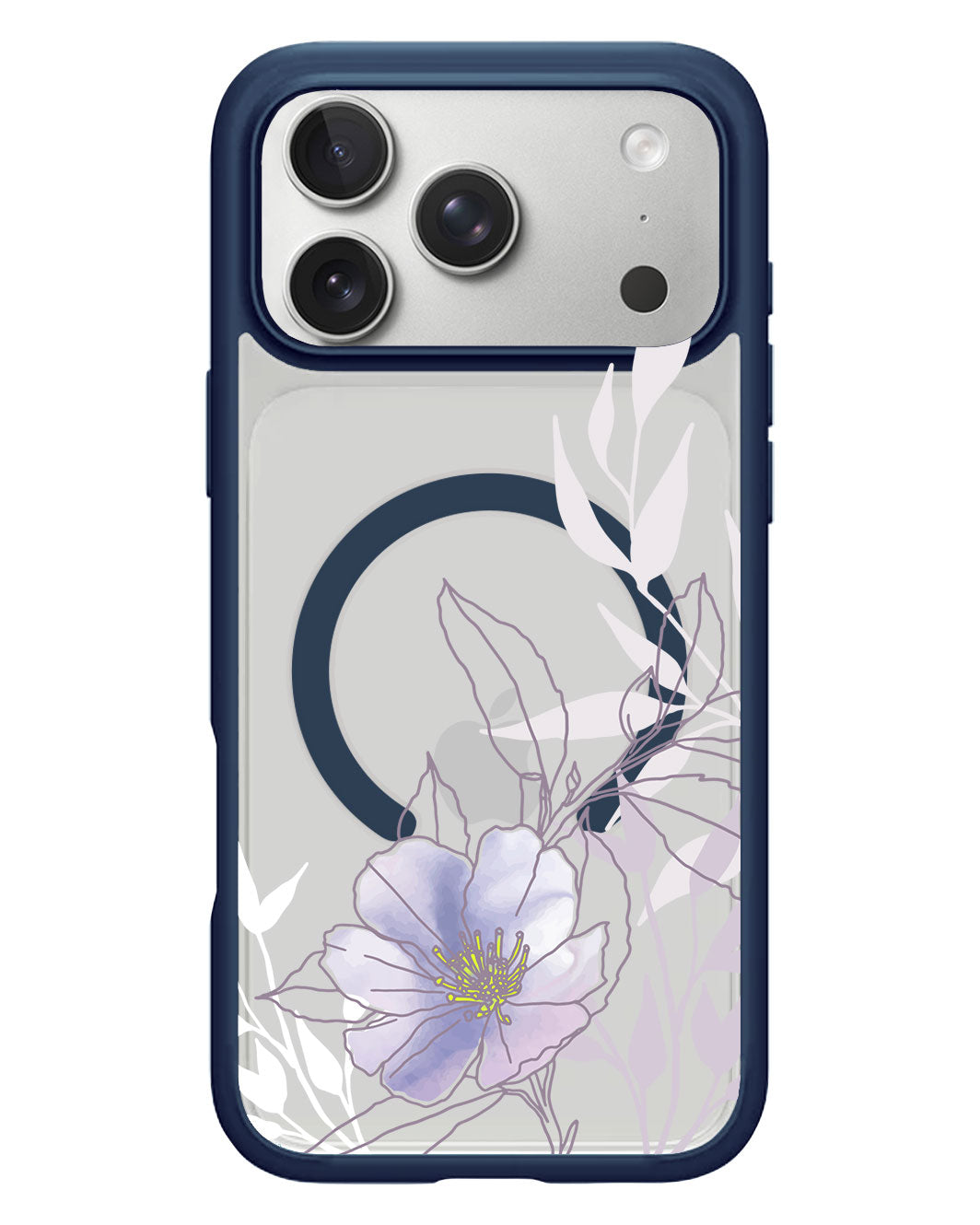 iPhone Rearguard Hybrid - Purple Lily