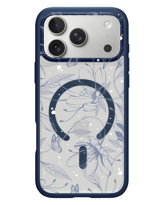 iPhone Rearguard Hybrid - Sketchy Flower & Butterfly 2.0