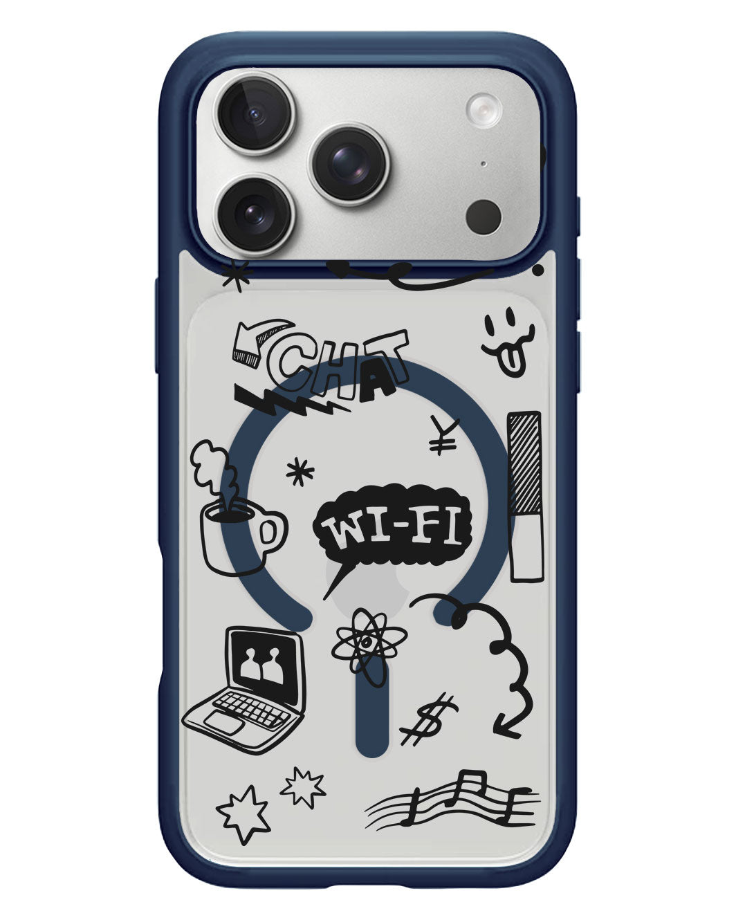 iPhone Rearguard Hybrid - Social Black