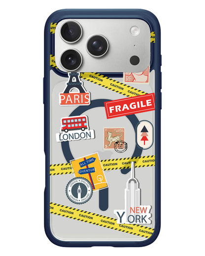 iPhone Rearguard Hybrid - Travel Stickers
