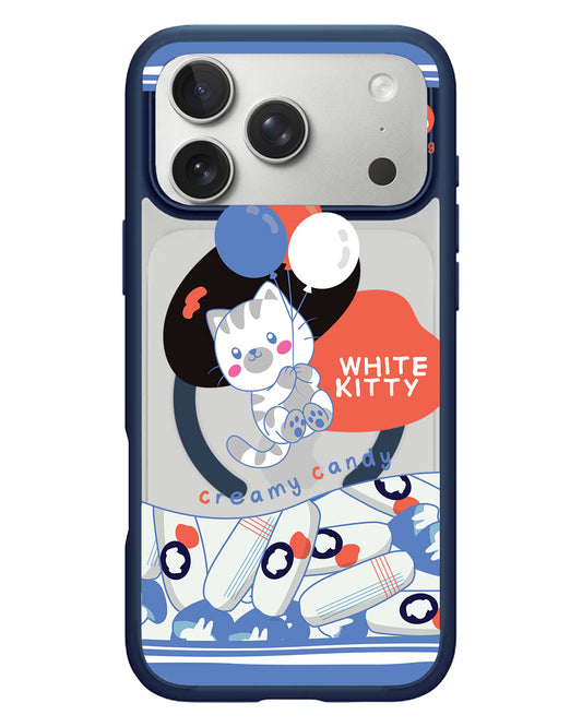 iPhone Rearguard Hybrid - White Kitty