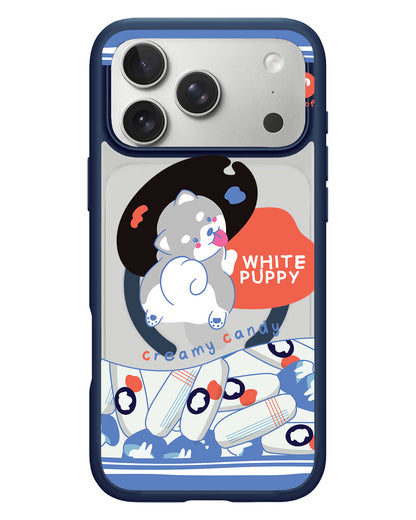 iPhone Rearguard Hybrid - White Puppy