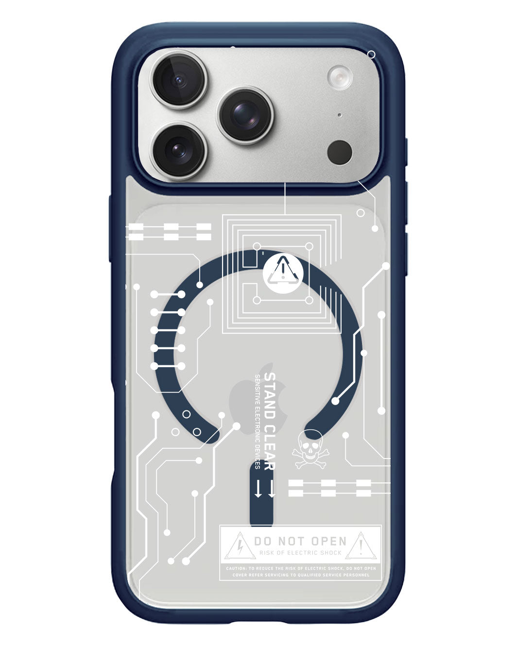iPhone Rearguard Hybrid - Circuit White