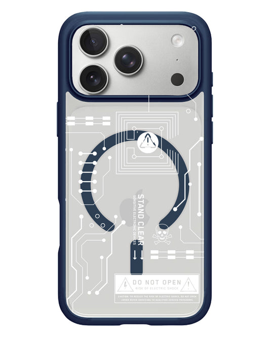 iPhone Rearguard Hybrid - Circuit White