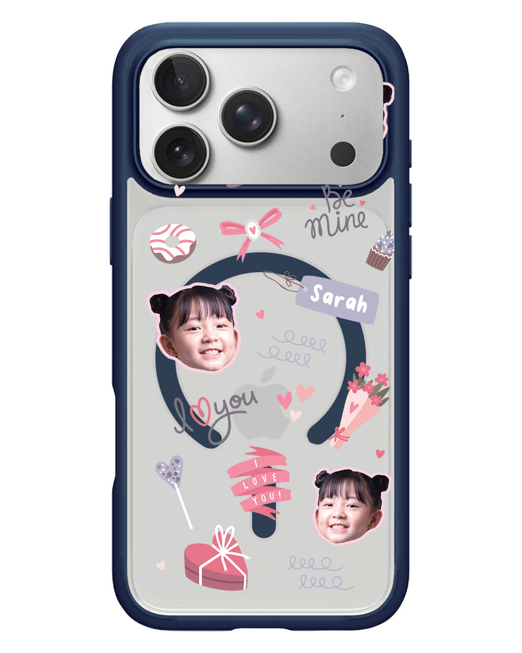 iPhone Rearguard Hybrid - Face Grid Lovely