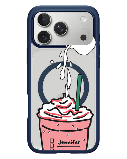 iPhone Rearguard Hybrid - Raspberry Frappe