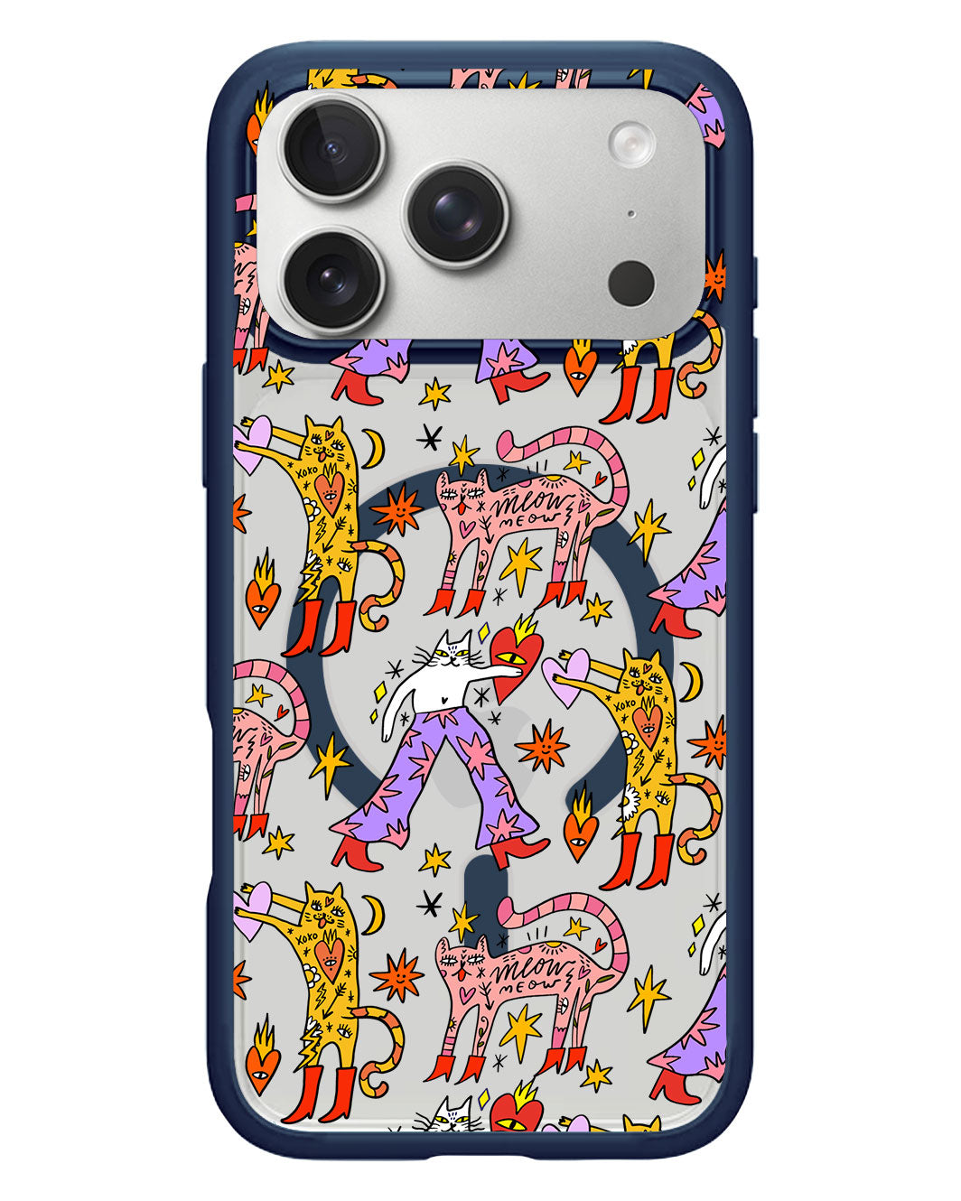 iPhone Rearguard Hybrid - Meow