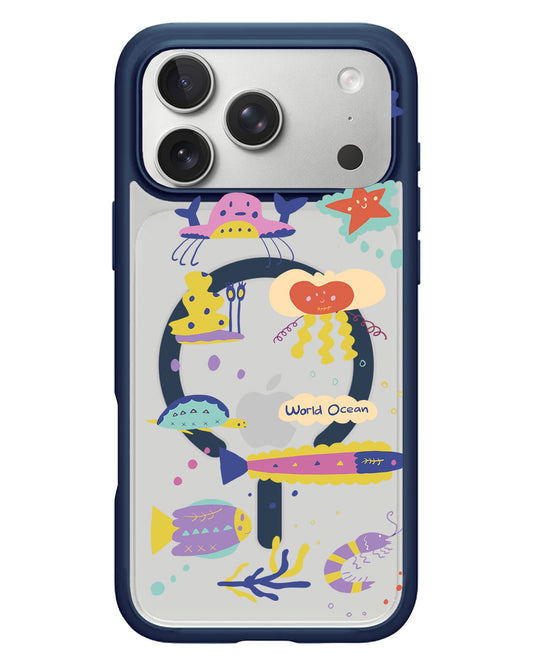 iPhone Rearguard Hybrid - Ocean World