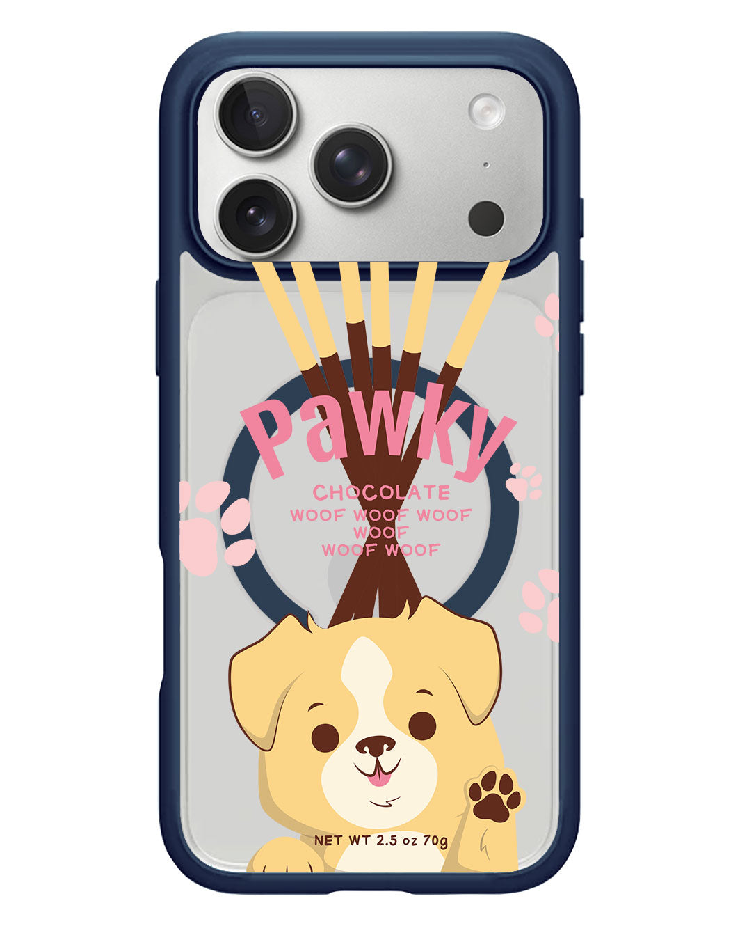 iPhone Rearguard Hybrid - Pawky Dog