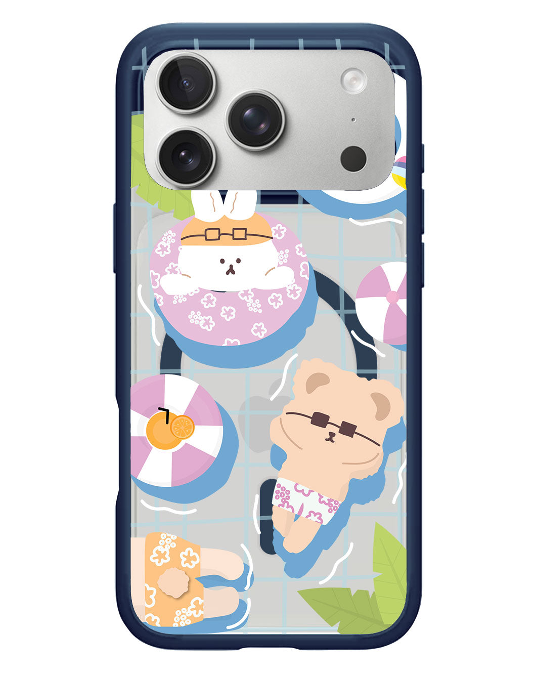 iPhone Rearguard Hybrid - Pool Party Pink