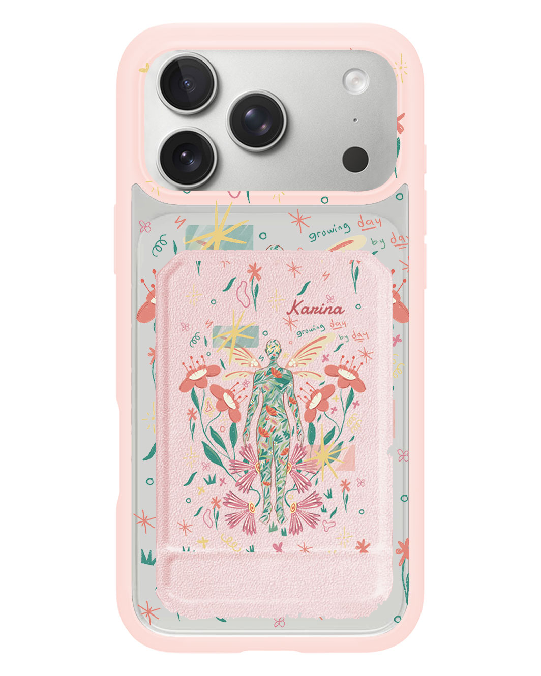 iPhone Magnetic Multifold Wallet - Growing Day by Day