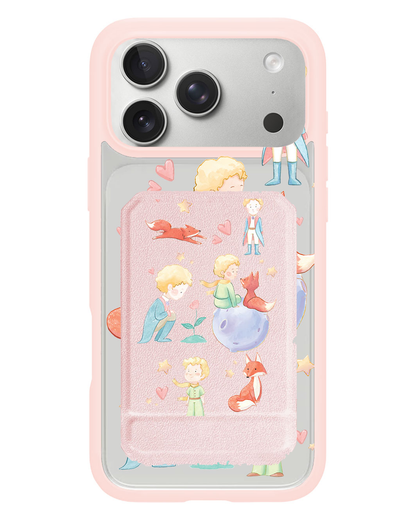 iPhone Magnetic Multifold Wallet - Little Prince & Fox
