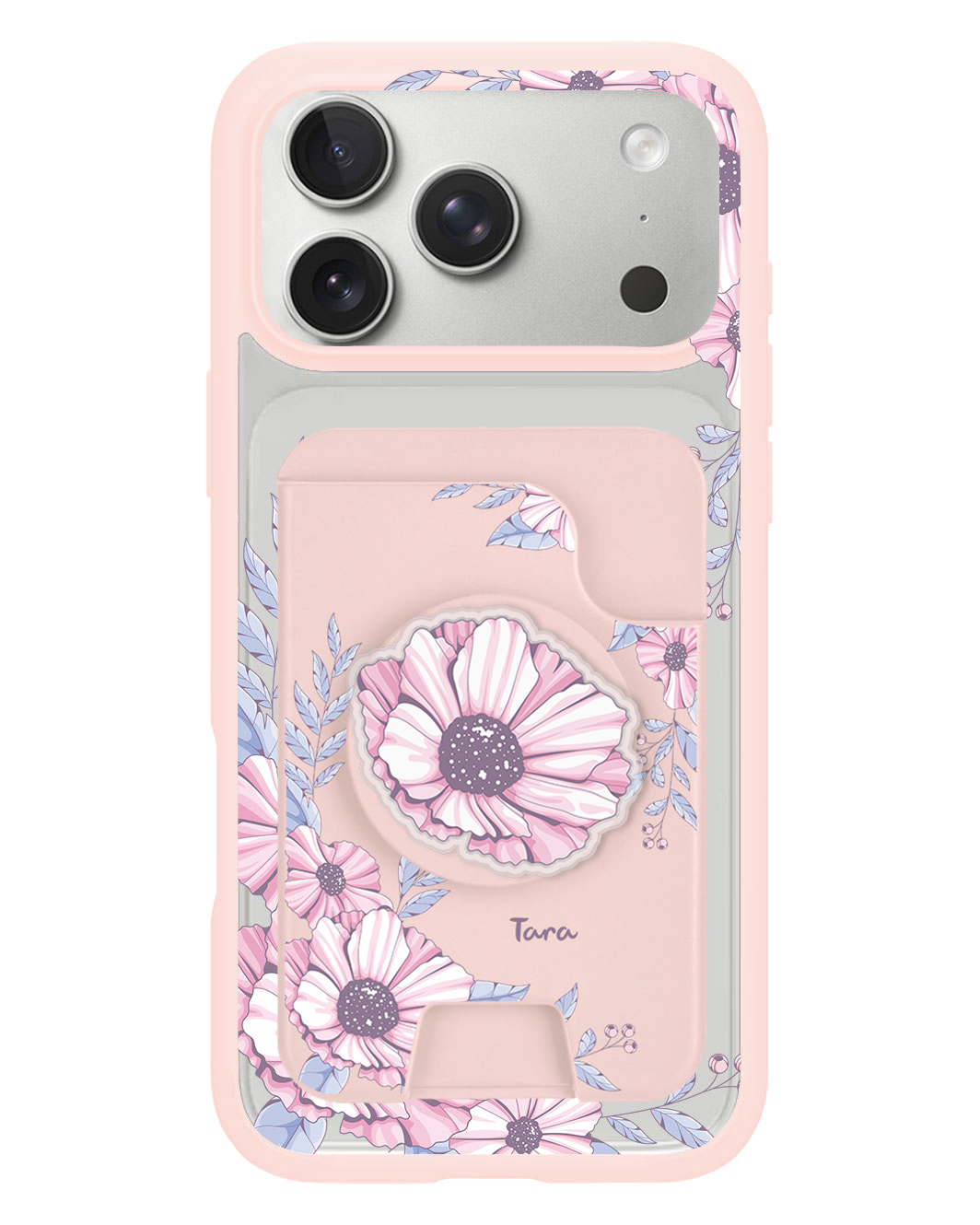 iPhone Magpop Wallet - Pink Blossom