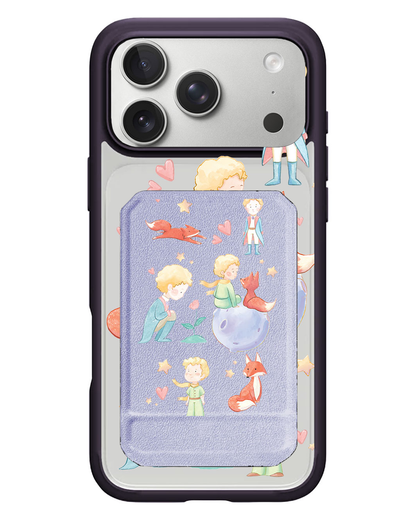 iPhone Magnetic Multifold Wallet - Little Prince & Fox