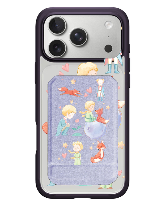 iPhone Magnetic Multifold Wallet - Little Prince & Fox