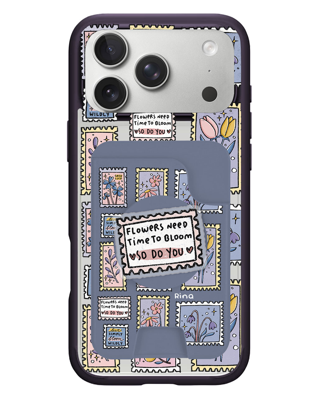 iPhone Magpop Wallet - Time to Bloom