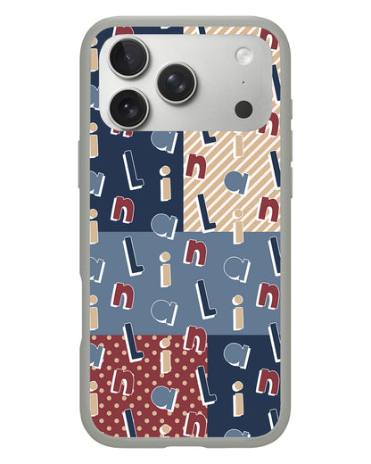 iPhone Rearguard Hybrid - CUSTOM MONOGRAM 3.0 Abstract 3.0