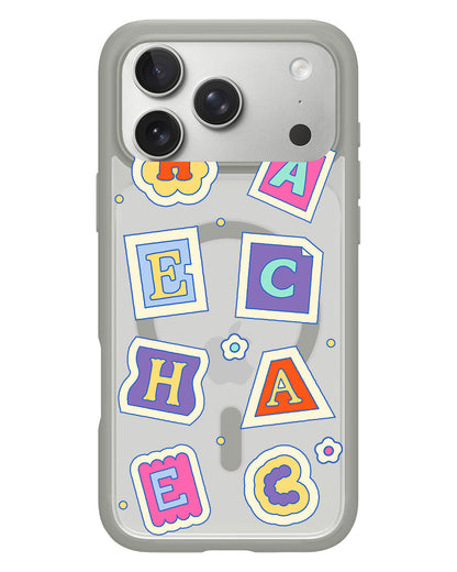 iPhone Rearguard Hybrid - Adorable Monogram 3.0