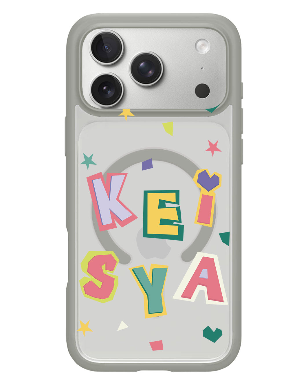 iPhone Rearguard Hybrid - Adorable Monogram 4.0