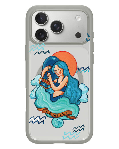 iPhone Rearguard Hybrid - Aquarius