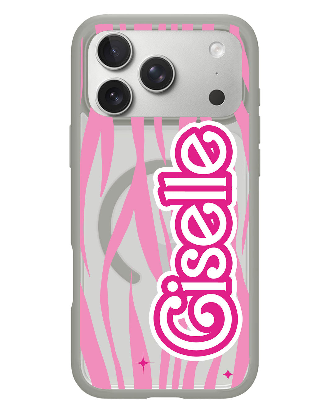 iPhone Rearguard Hybrid - Barbie Zebra Pattern