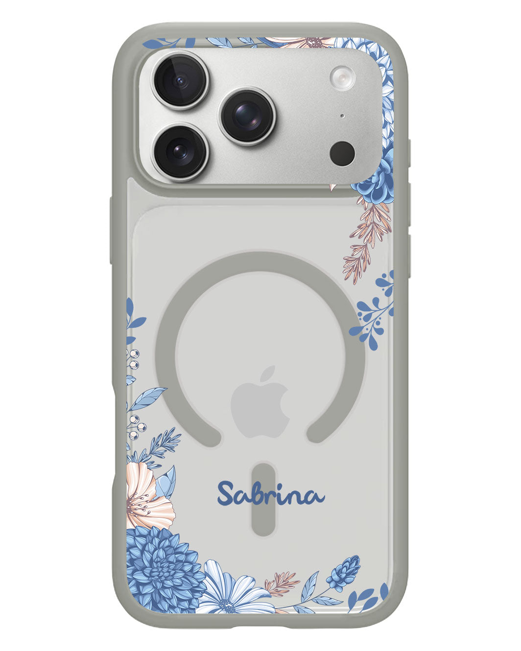 iPhone Rearguard Hybrid - Blue Florals