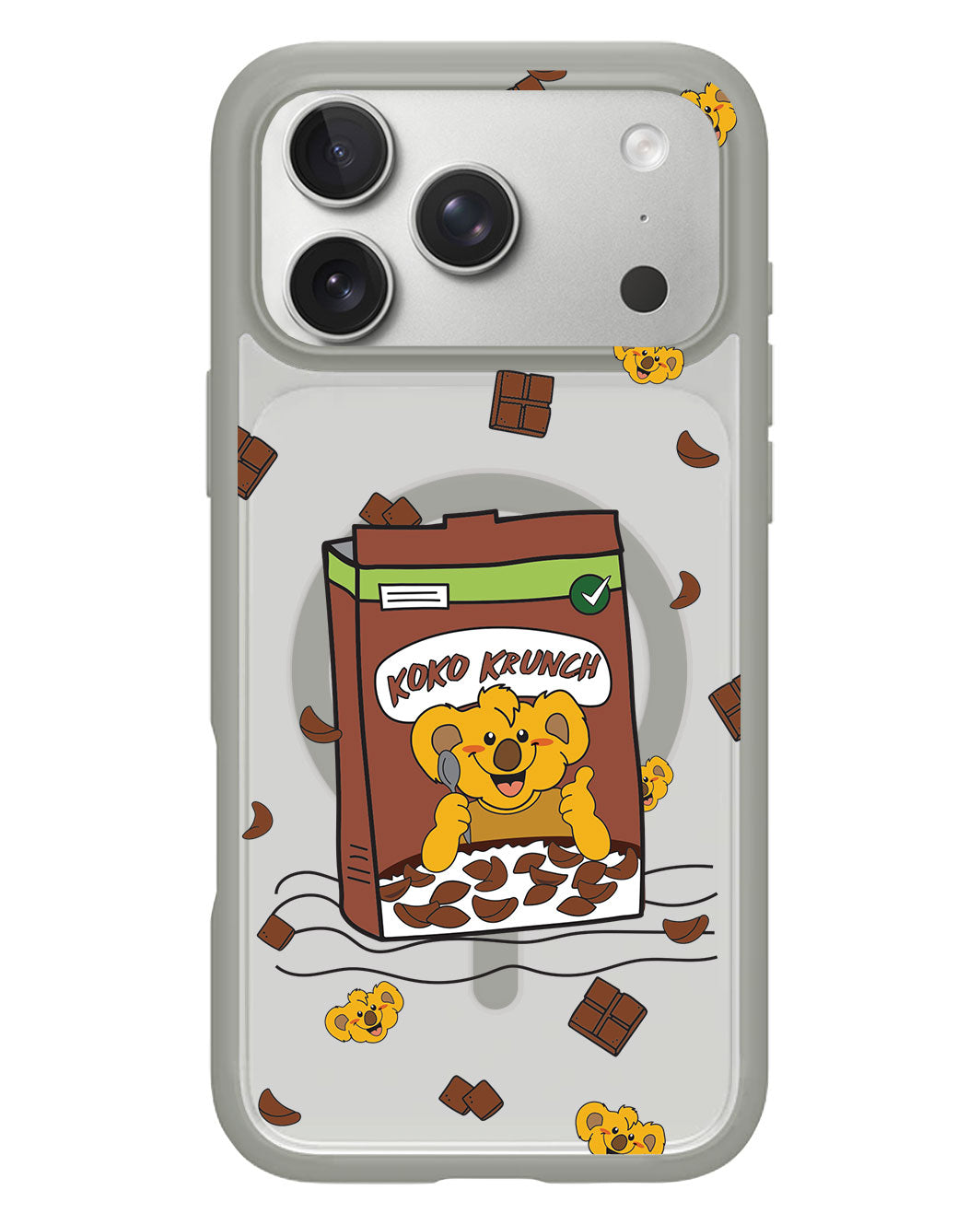 iPhone Rearguard Hybrid - Choco Cereal