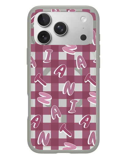 iPhone Rearguard Hybrid - CUSTOM MONOGRAM 3.0 Checkered 2.0