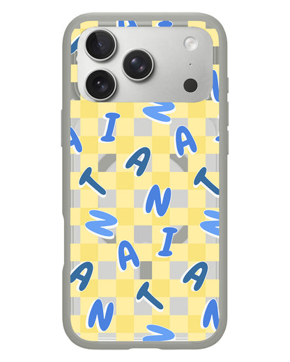 iPhone Rearguard Hybrid - CUSTOM MONOGRAM 3.0 Checkered 3.0