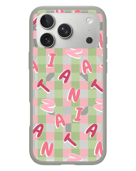 iPhone Rearguard Hybrid - CUSTOM MONOGRAM 3.0 Checkered 4.0