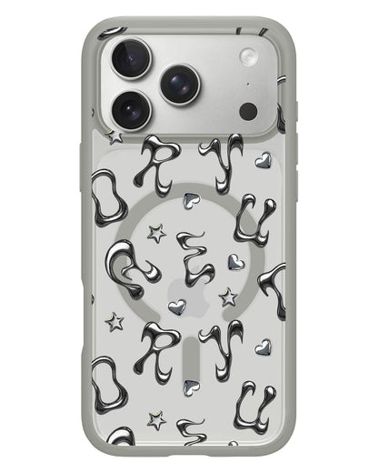 iPhone Rearguard Hybrid - Chrome Monogram 2.0