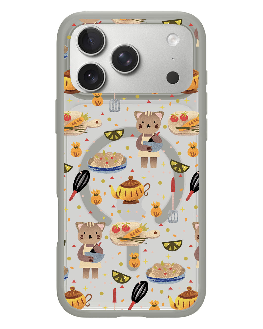 iPhone Rearguard Hybrid - Cooking Cat