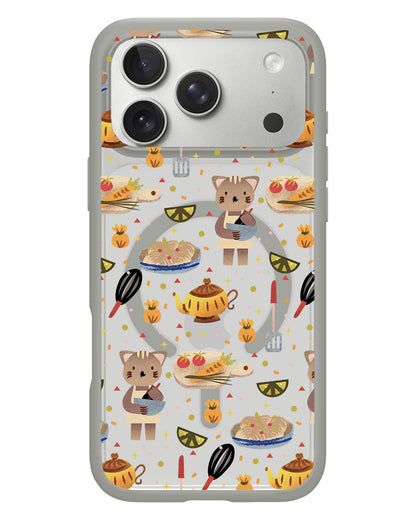 iPhone Rearguard Hybrid - Cooking Cat