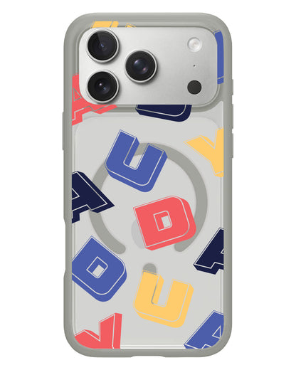 iPhone Rearguard Hybrid - Cool Monogram