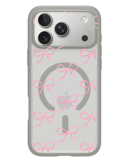 iPhone Rearguard Hybrid - Coquette Pink Bow