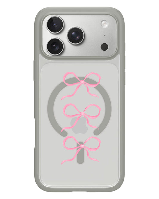 iPhone Rearguard Hybrid - Coquette Triple Bow
