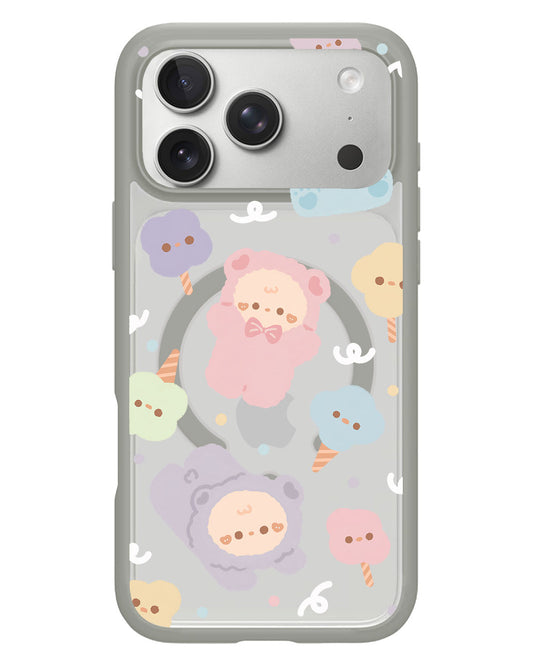 iPhone Rearguard Hybrid - Cotton Teddy