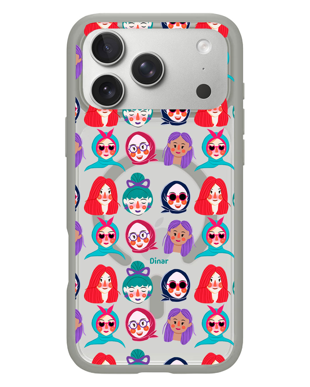 iPhone Rearguard Hybrid - Cute Sweety Faces