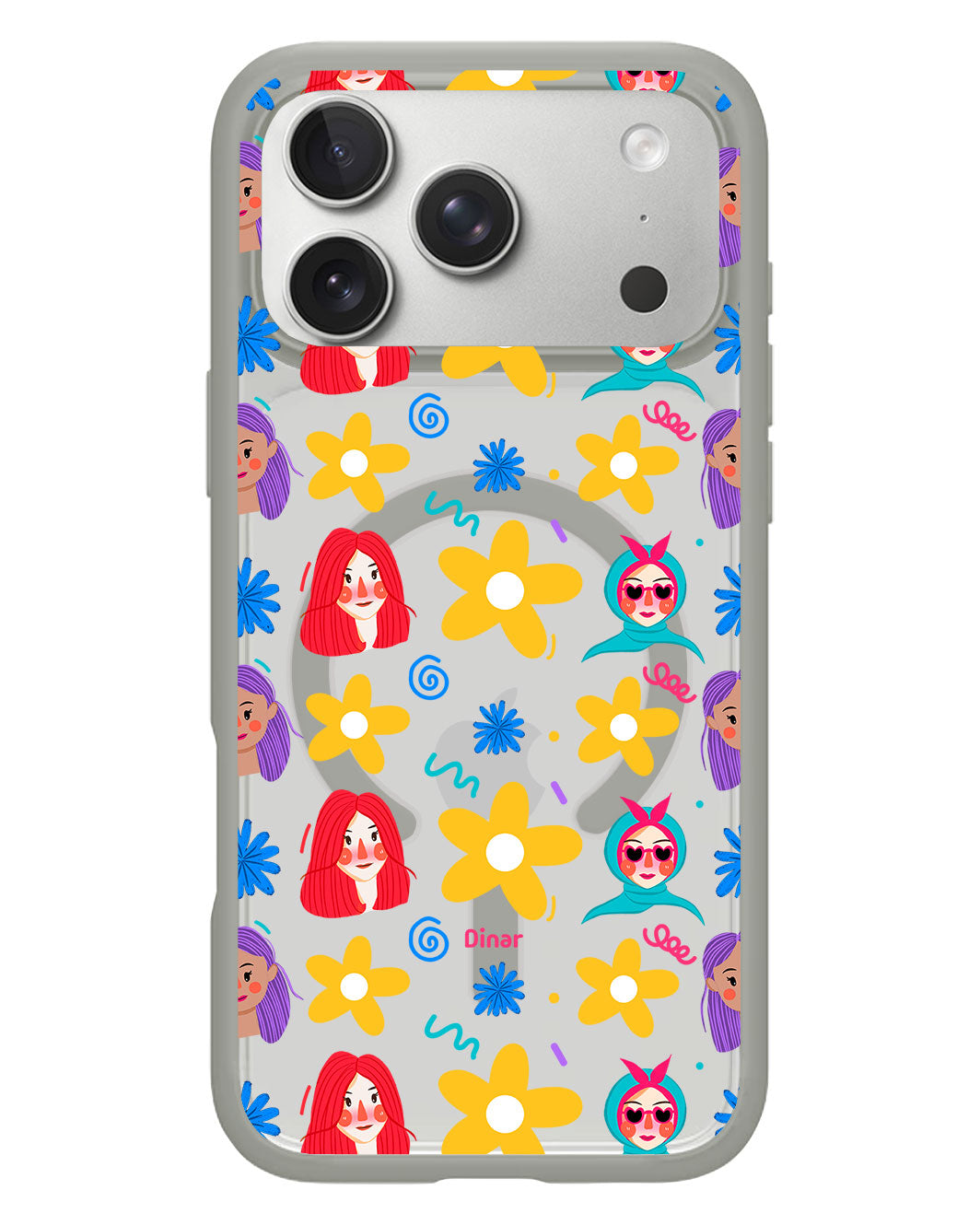 iPhone Rearguard Hybrid - Daisy Faces