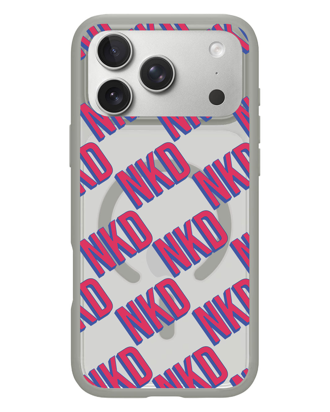 iPhone Rearguard Hybrid - CUSTOM MONOGRAM 3.0 Diagonal Initial 2.0
