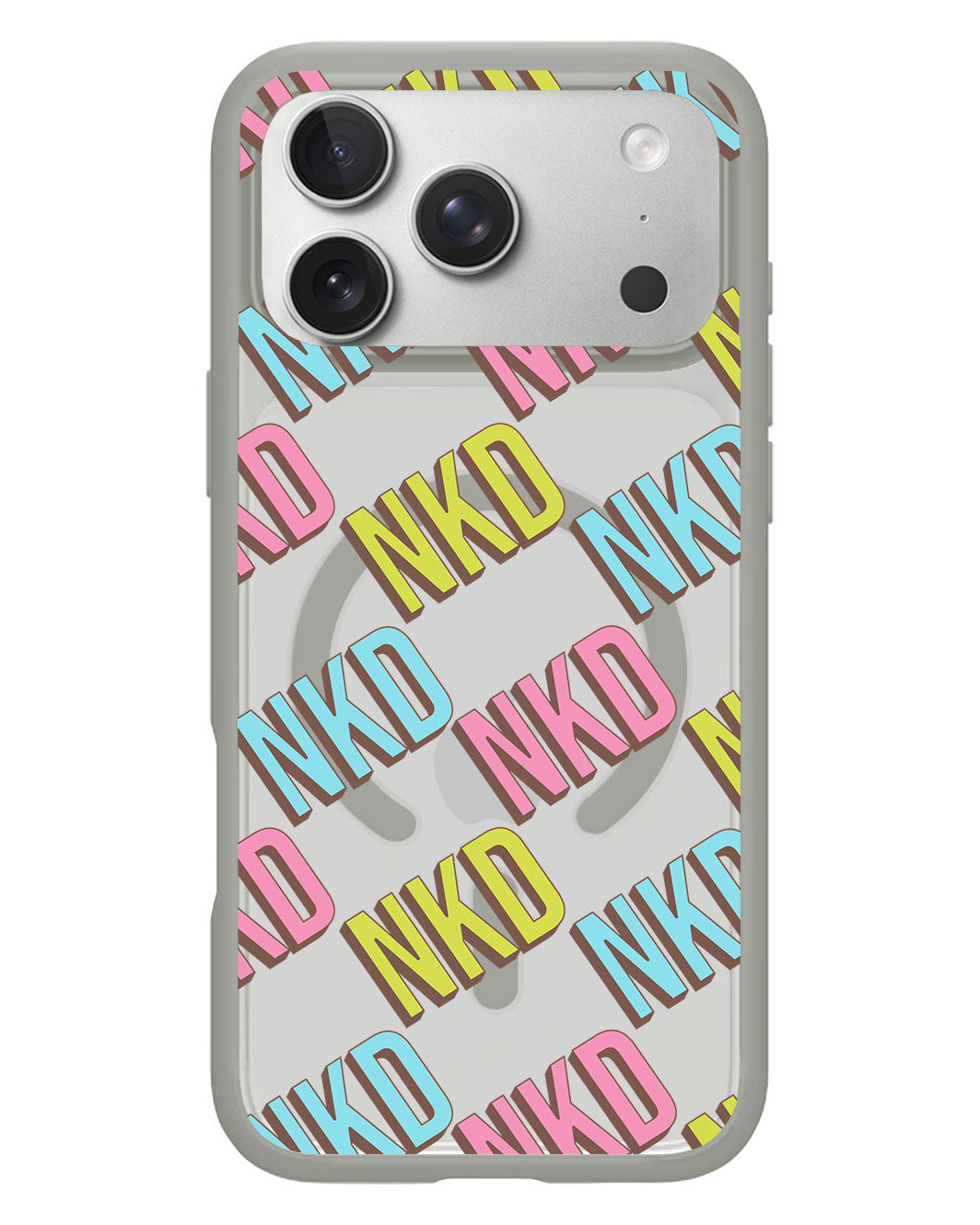iPhone Rearguard Hybrid - CUSTOM MONOGRAM 3.0 Diagonal Initial 3.0