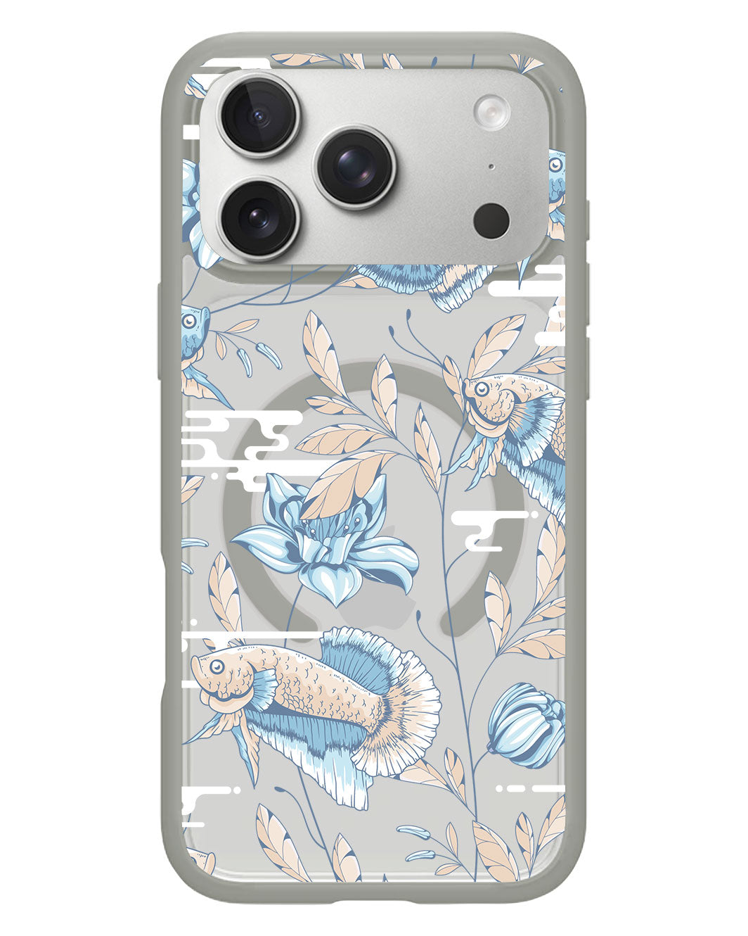 iPhone Rearguard Hybrid - Fish & Floral 4.0