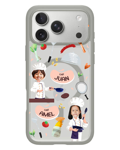 iPhone Rearguard Hybrid - Face Grid Dream Chef