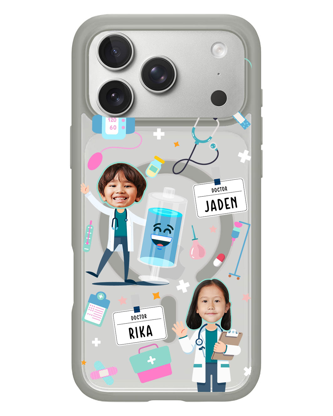 iPhone Rearguard Hybrid - Face Grid Dream Doctor