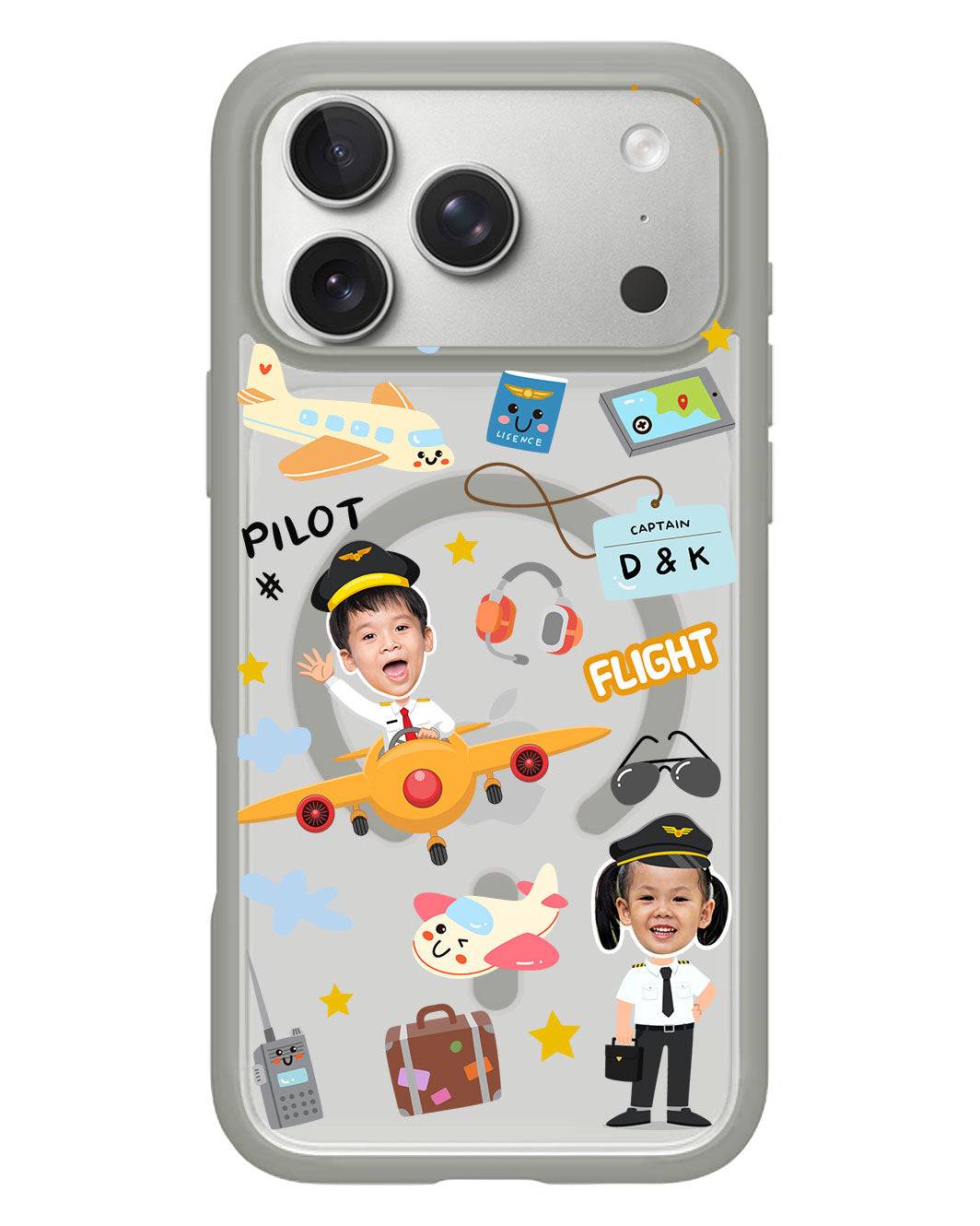 iPhone Rearguard Hybrid - Face Grid Dream Pilot